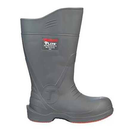 Tingley Unisex Rubber Boots, Composite Toe, 15" Height, Gray, 13 28259.13